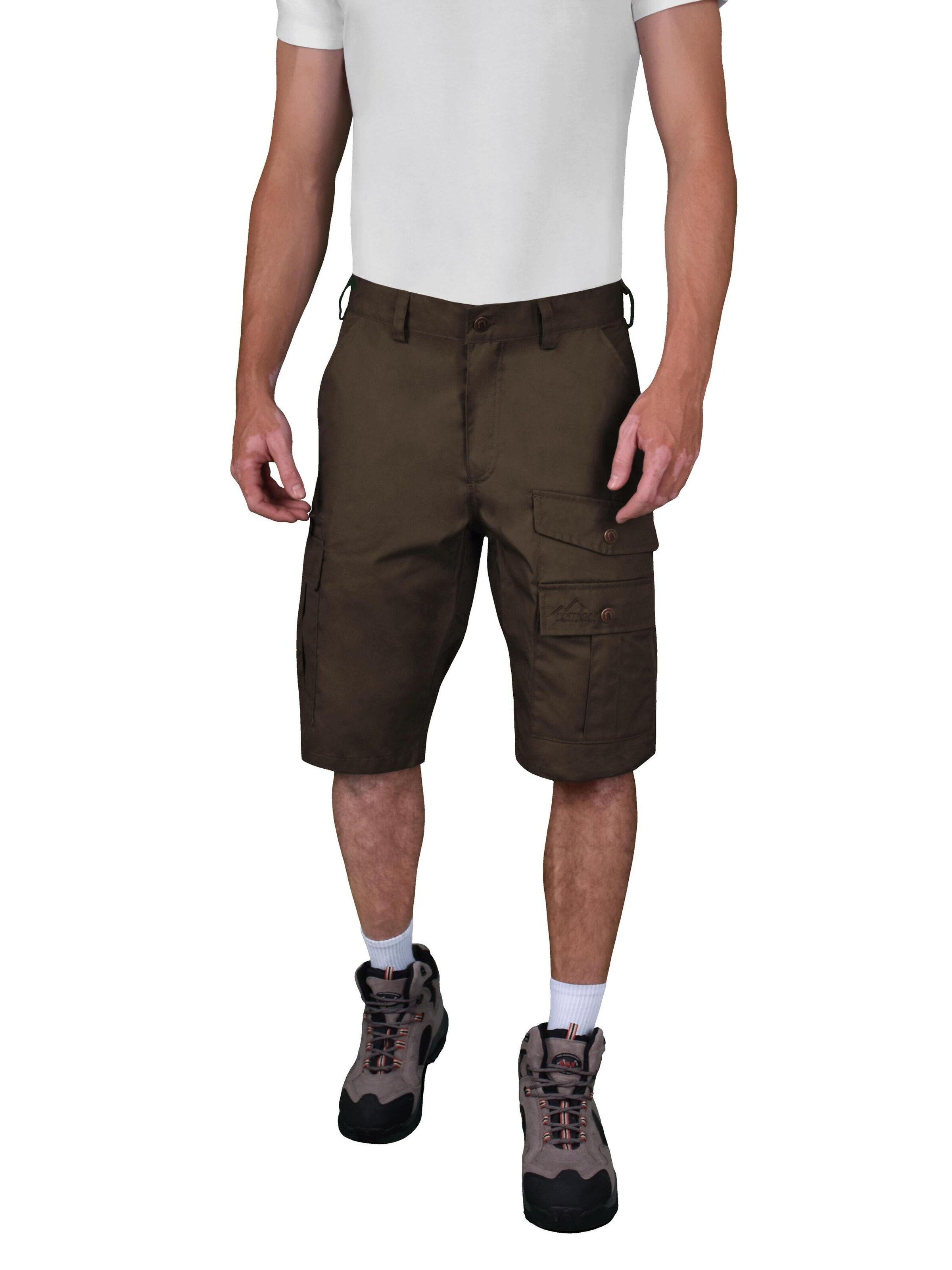 normani Regular Outdoor trousers 'Ahvaz' in Brown