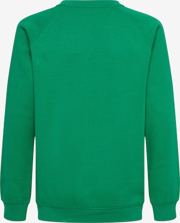 Hummel Sweatshirt 'Red' in Green