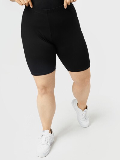 KAFFE CURVE Hose 'Selmy' in schwarz, Modelansicht