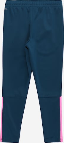 PUMASlimfit Sportske hlače 'TeamLiga' - plava boja