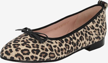 Crickit Ballet Flats ' JUANA ' in Brown: front