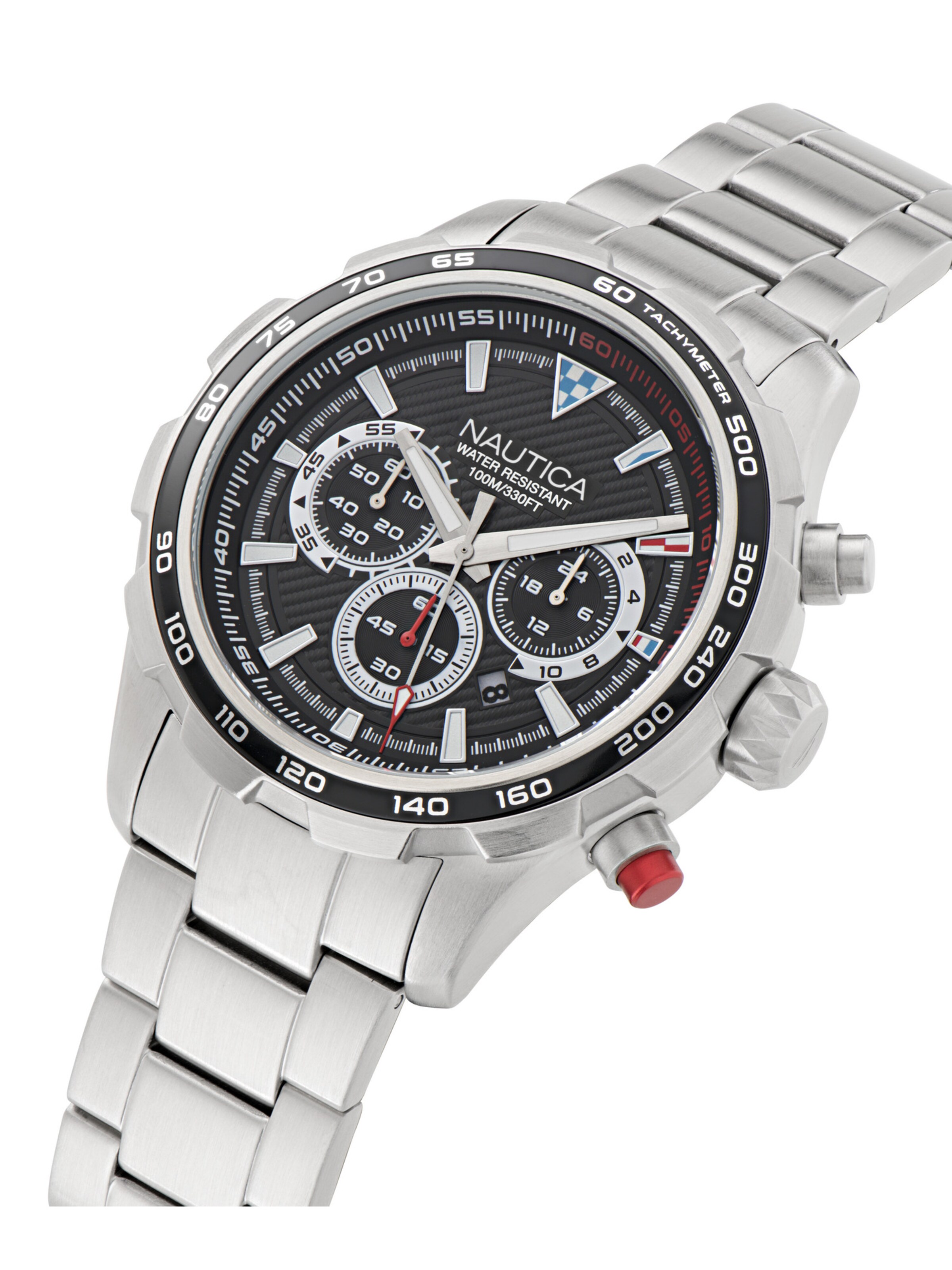 NAUTICA Analoguhr in Silber