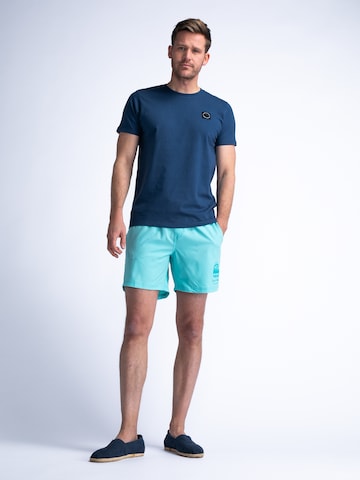 Petrol Industries Swim Trunks 'Trek' in Blue