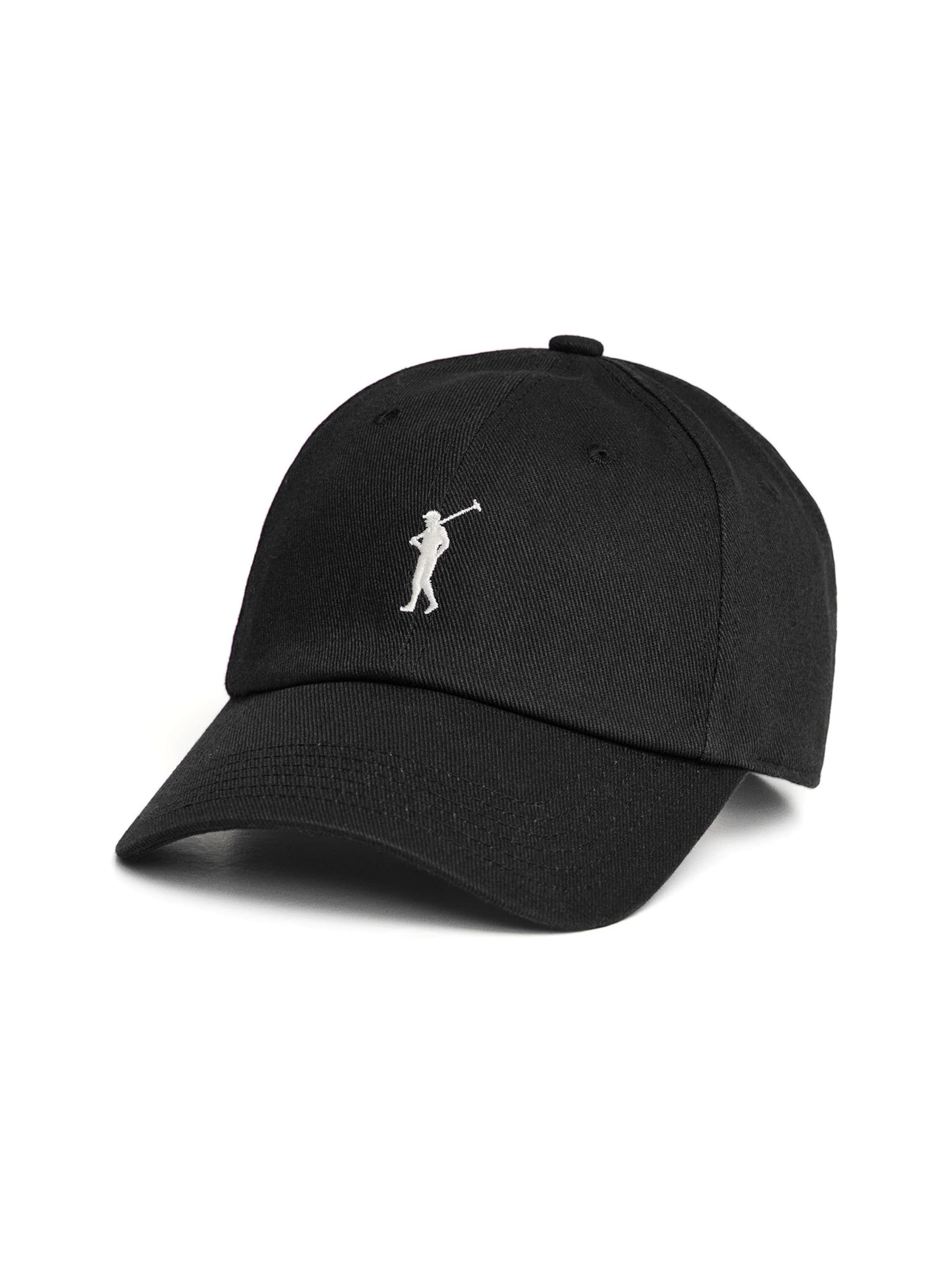 Polo Club Cap 'Rigby' in Black: front