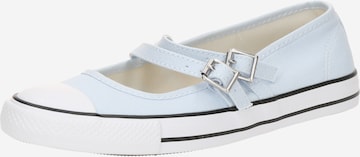 CONVERSE Nauhaballerina 'CHUCK TAYLOR ALL STAR' värissä sininen: etupuoli