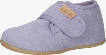 Living Kitzbühel Slippers in Purple: front