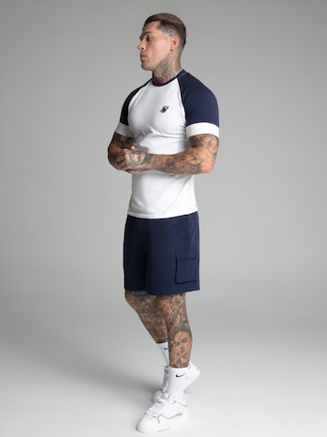SikSilk Shirt 'Tech' in White