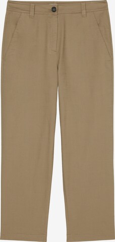 Marc O'Polo Chino 'RIMKA' in Bruin: voorkant