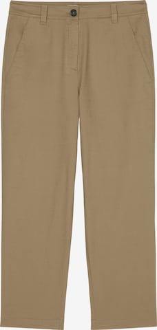 Marc O'Polo Chino Pants 'RIMKA' in Brown: front