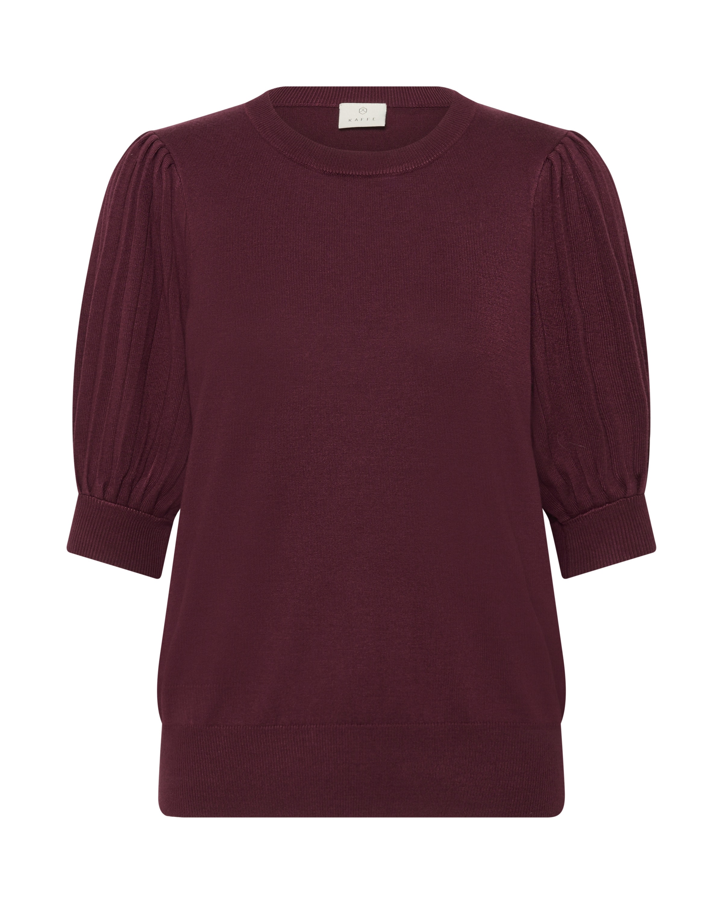 Kaffe Trui 'Alone' in Rood: voorkant