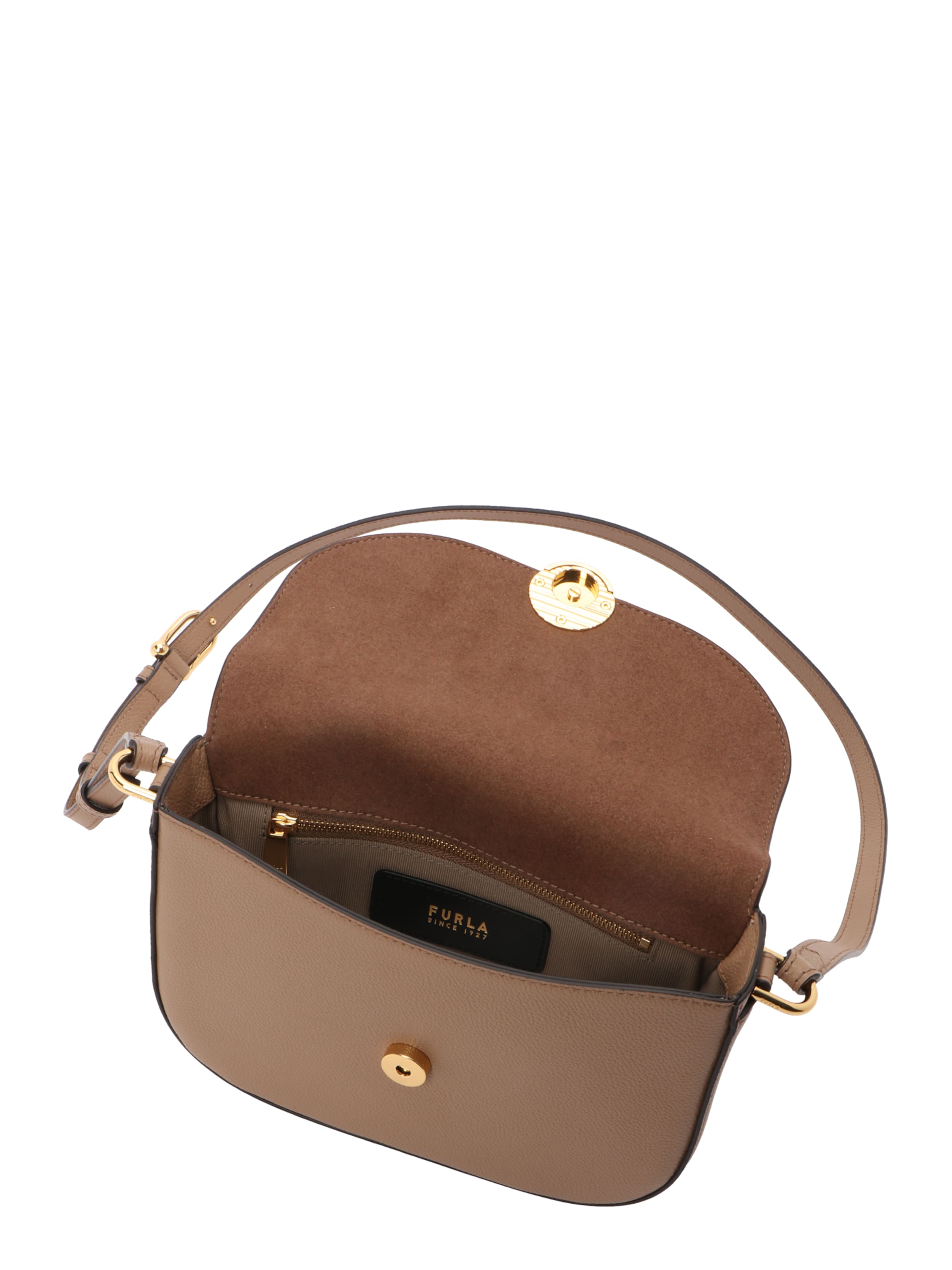 smėlio FURLA Rankinė su ilgu dirželiu 'MOONLIGHT'