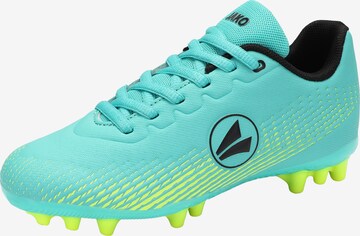 JAKO Soccer Cleats in Blue: front