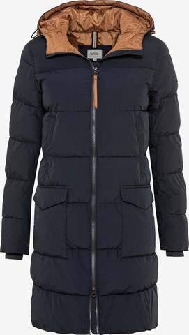 CAMEL ACTIVE Wintermantel in Blauw: voorkant