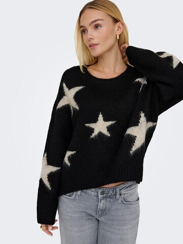 ONLY Strickjacke 'ONLAZU' in Schwarz