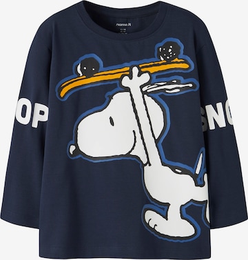 NAME IT Футболка 'NMMASTAR SNOOPY' в Синий: спереди
