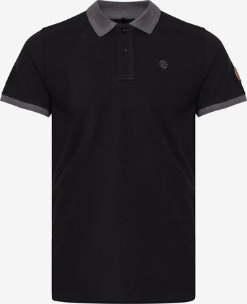 BLEND Poloshirt 'Ralf' in Schwarz: predná strana