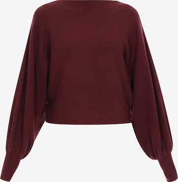 Pull-over DreiMaster Maritim en rouge : devant