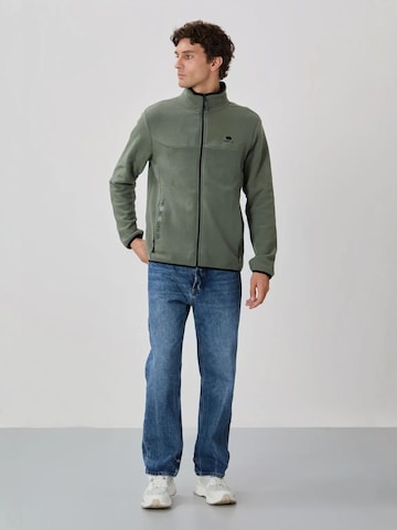 Giacca di pile di Tommy Life in verde