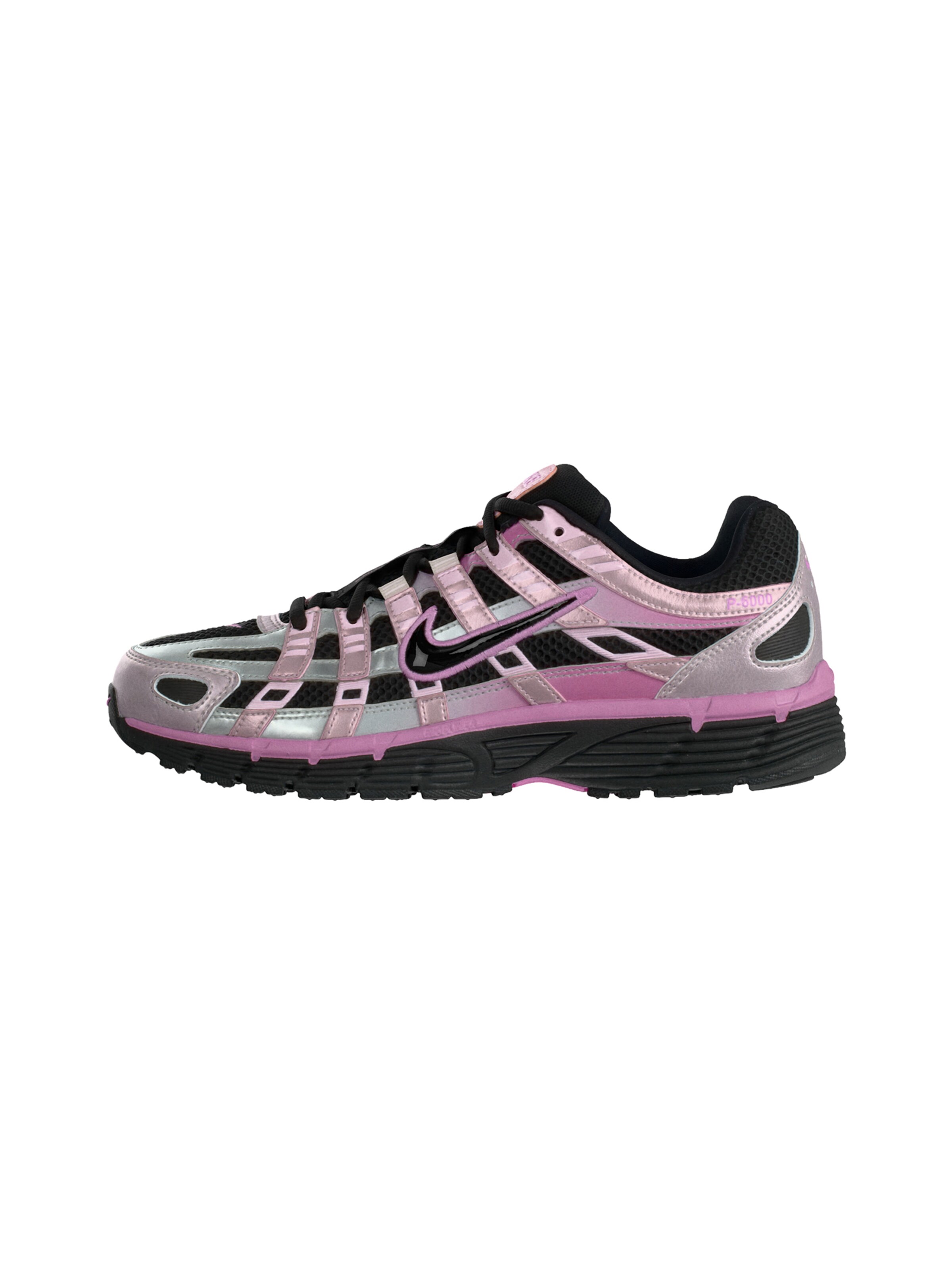 Nike Sportswear - Sapatilhas baixas 'P-6000' em preto: frente