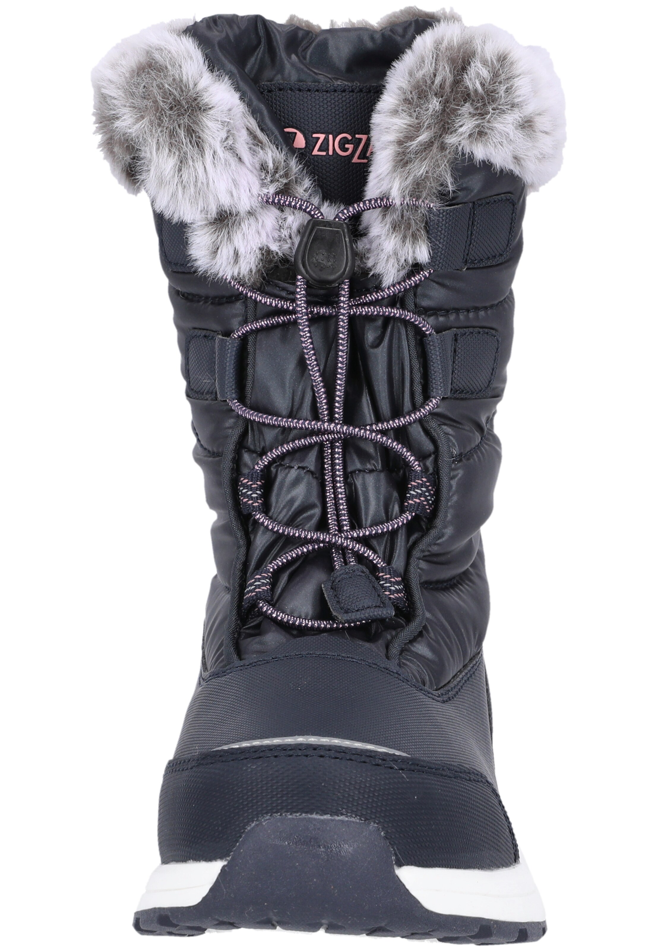 ZigZag Snow Boots in Blue