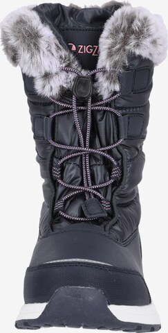 ZigZag Snow Boots in Blue