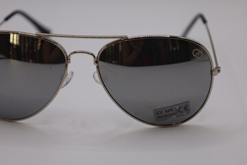 Gianni Kavanagh Sonnenbrille 'Cyrel' in Silber