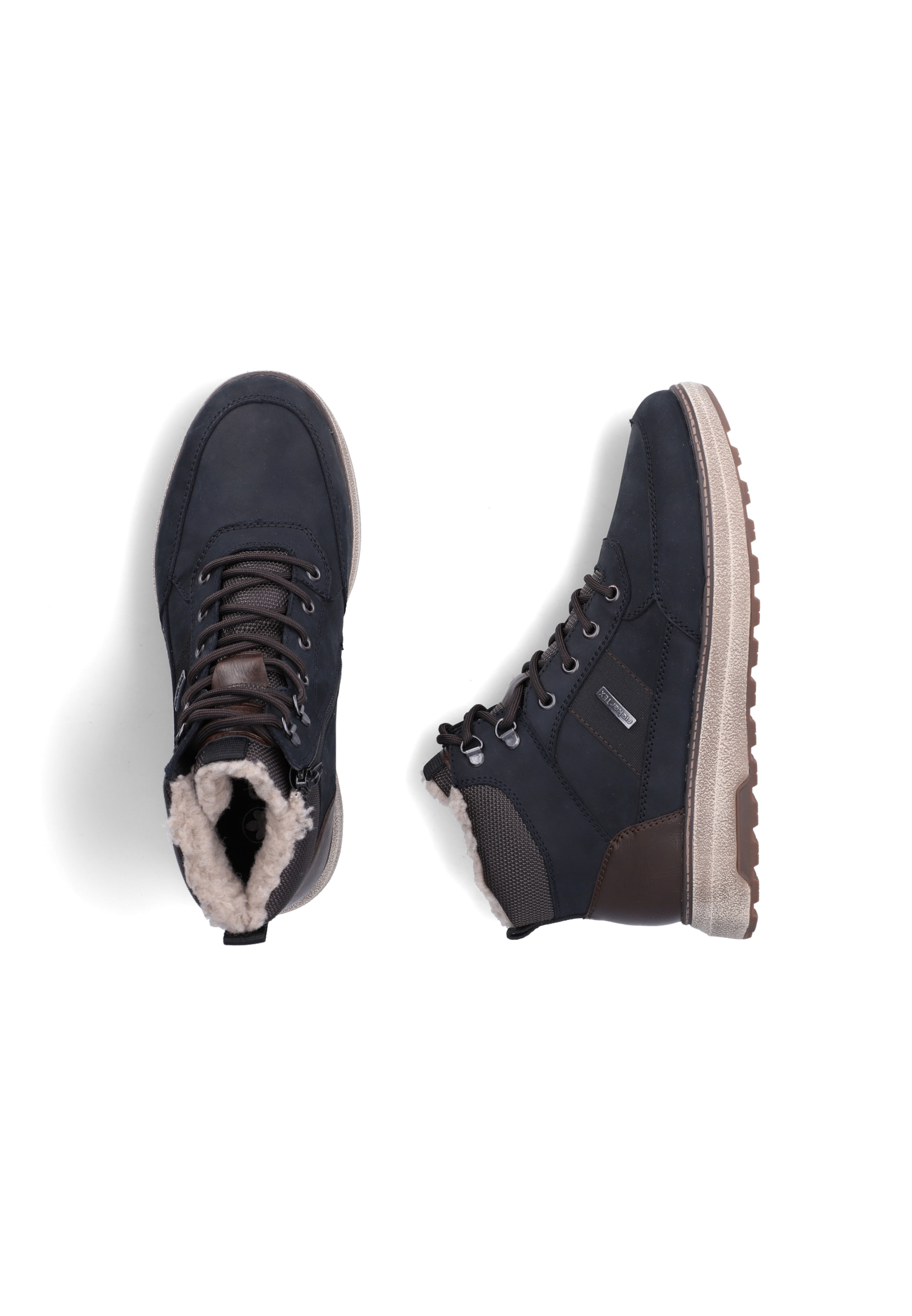 Rieker Schnürboots in Blau
