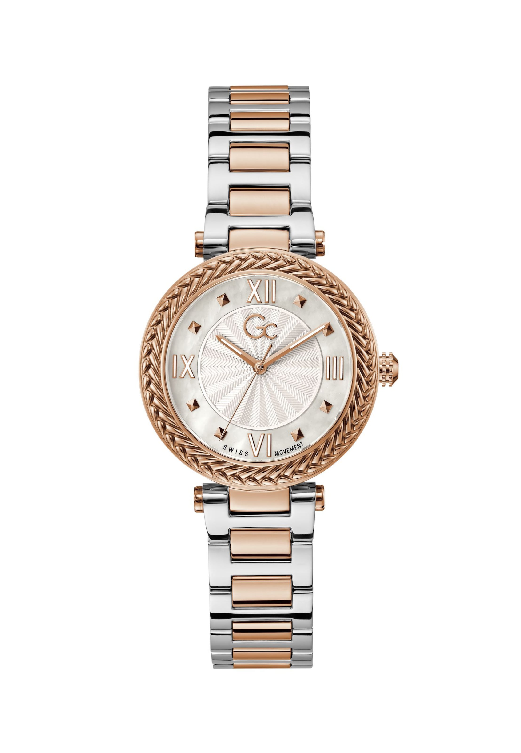 Gc Analogt ur 'Tiara' i sølv: forside