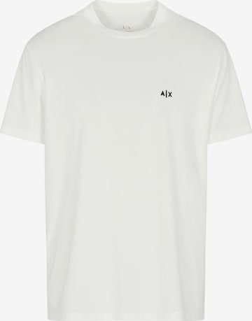 T-Shirt ARMANI EXCHANGE en blanc : devant