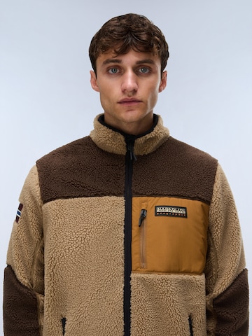 NAPAPIJRI - Chaqueta polar 'Yupik' en marrón