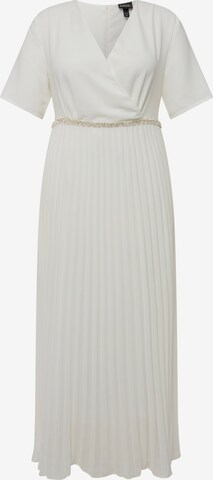 Ulla Popken Dress in White: front