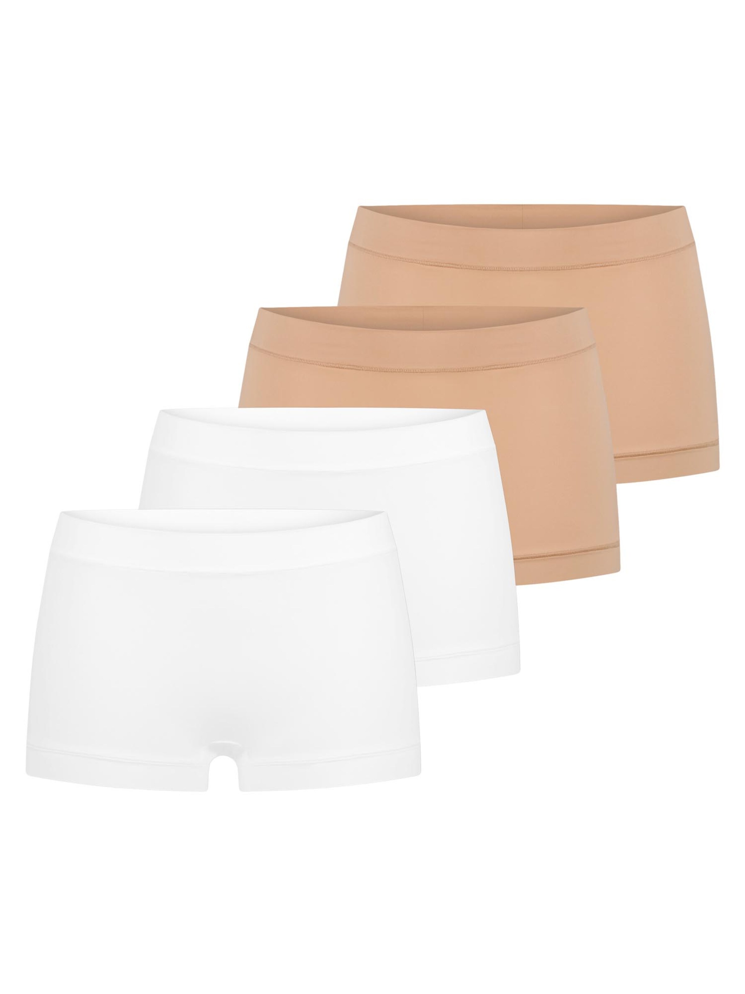 SCHIESSER Boyshorts 'Unique Micro' in Beige: front