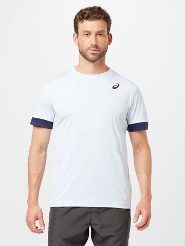 T-Shirt fonctionnel ASICS en bleu : devant