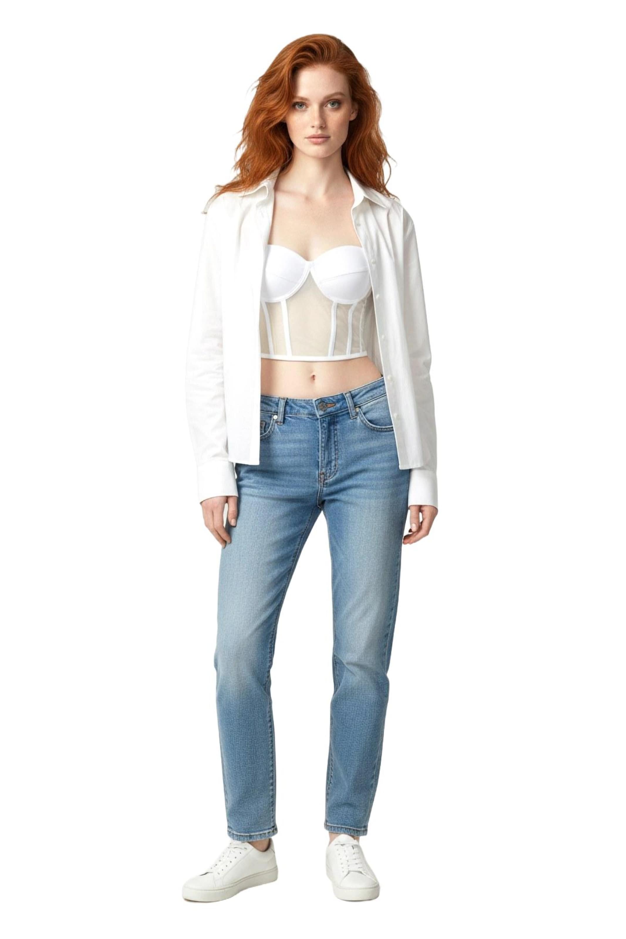 No Matter What Top in White