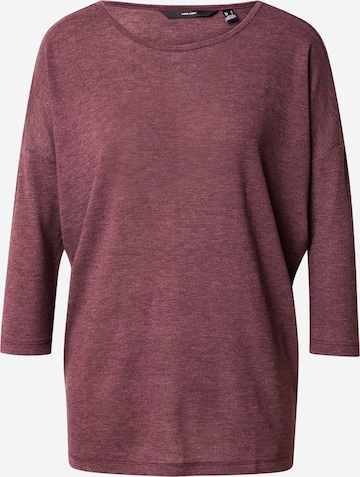 T-shirt 'Carla' VERO MODA en violet : devant