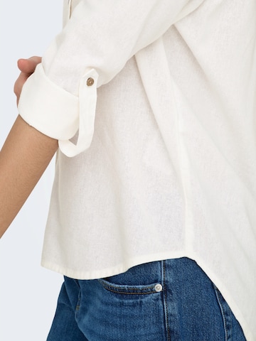ONLY Блуза 'ONLGOA' в бяло