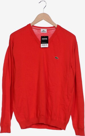 LACOSTE Sweater & Cardigan in XL in Red: front