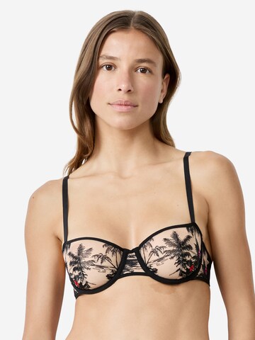 ETAM Balconette BH 'Gamme' in Schwarz