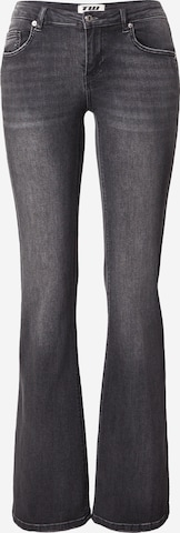 Tally Weijl - Flared Calças de ganga em preto: frente