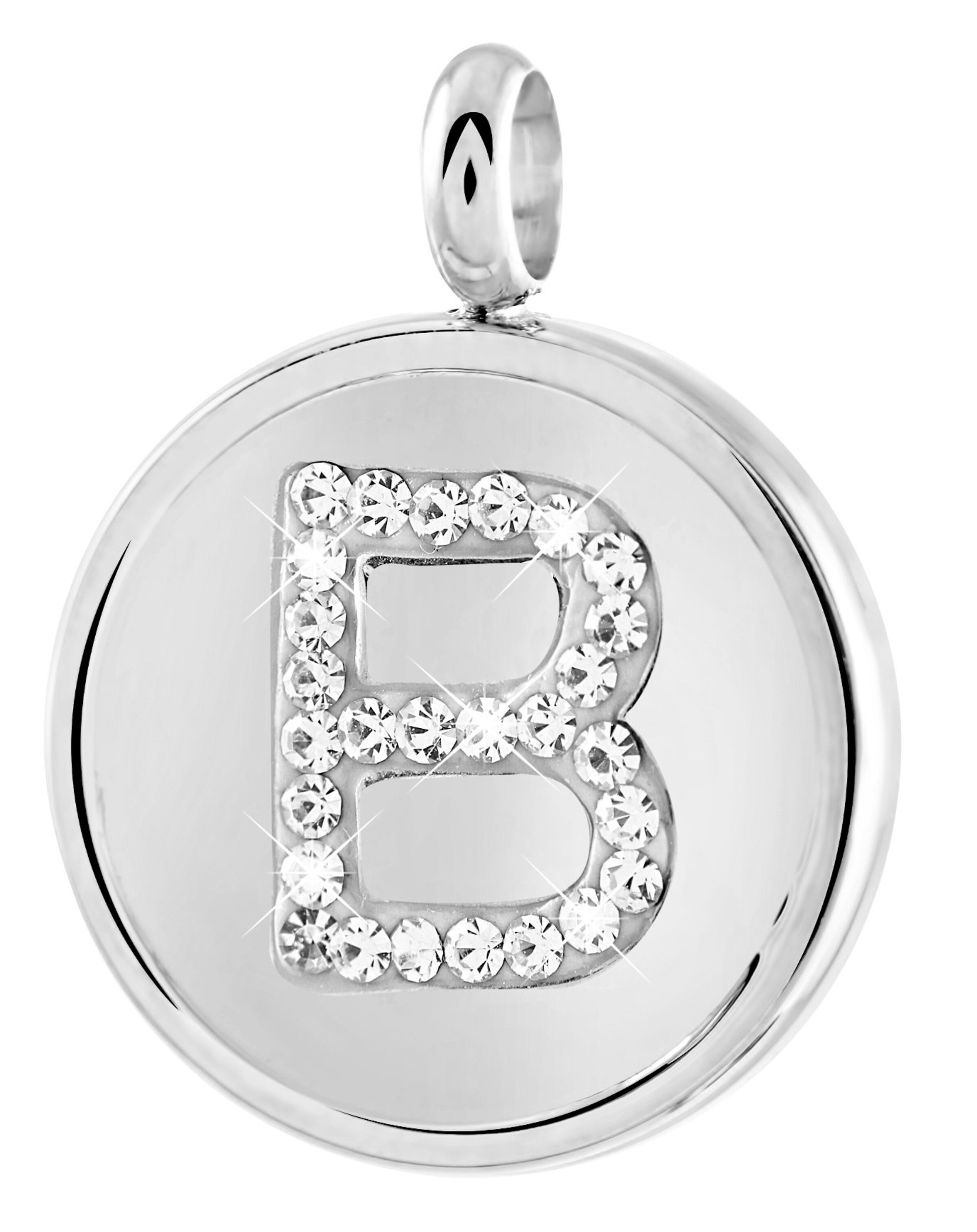 Lucardi Hangers in Zilver: voorkant