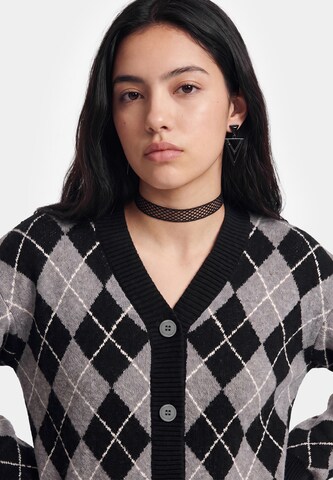 myMo ROCKS Knit Cardigan in Black
