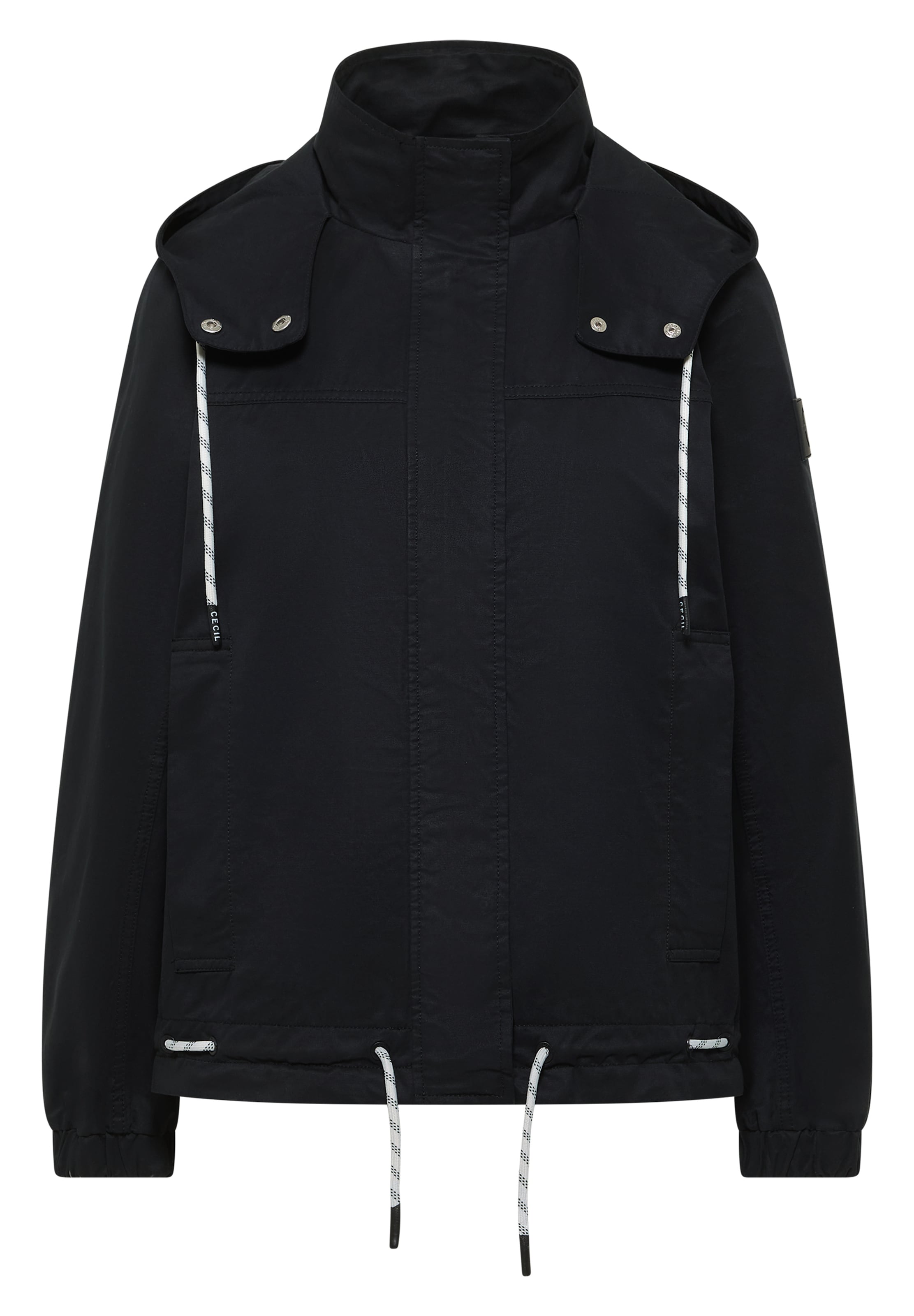 CECIL Jacke in Schwarz: Vorderseite
