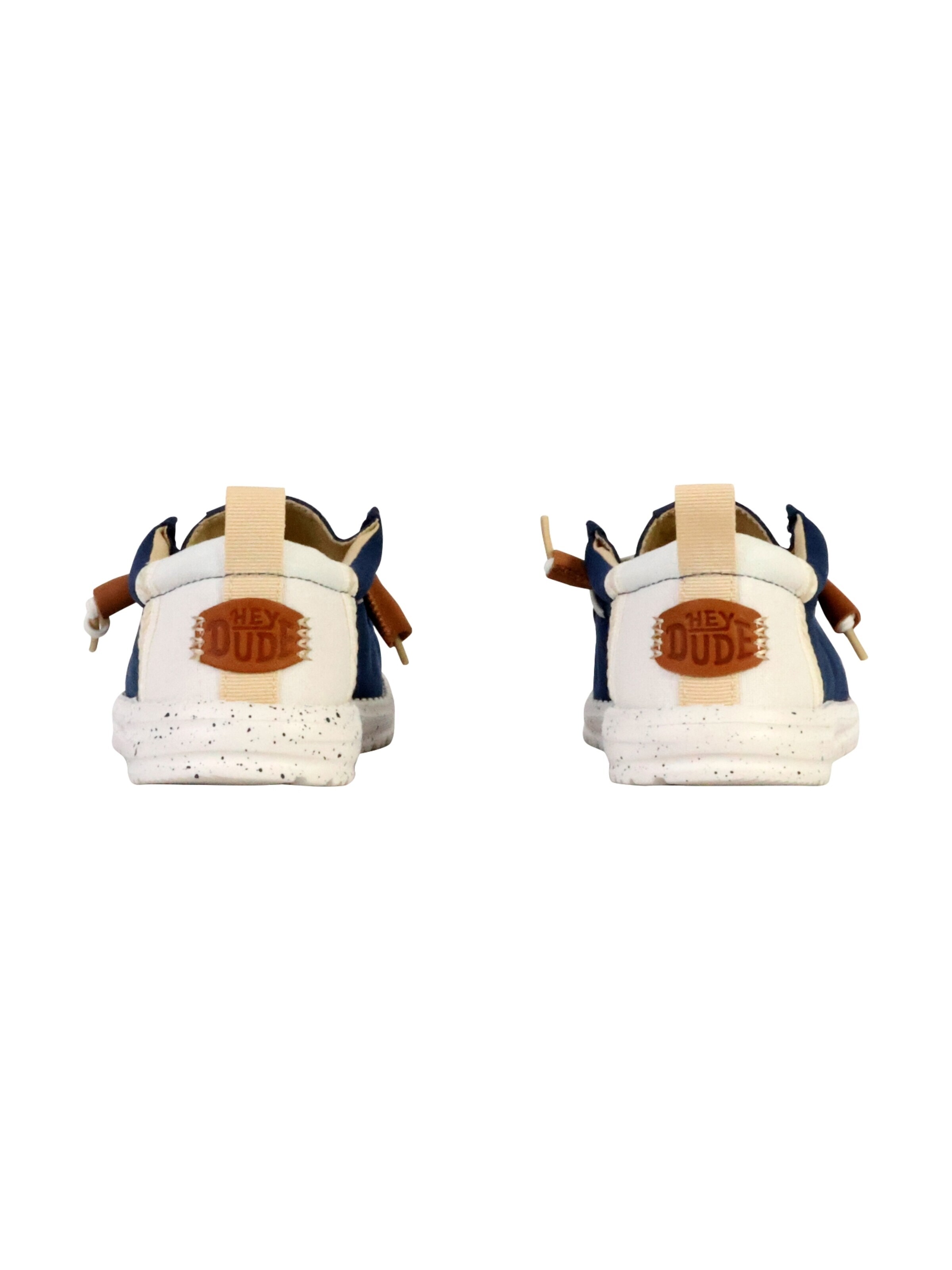 Slipper 'Schnür-Mokassin „Wally Craft Linen“' di HEY DUDE in blu