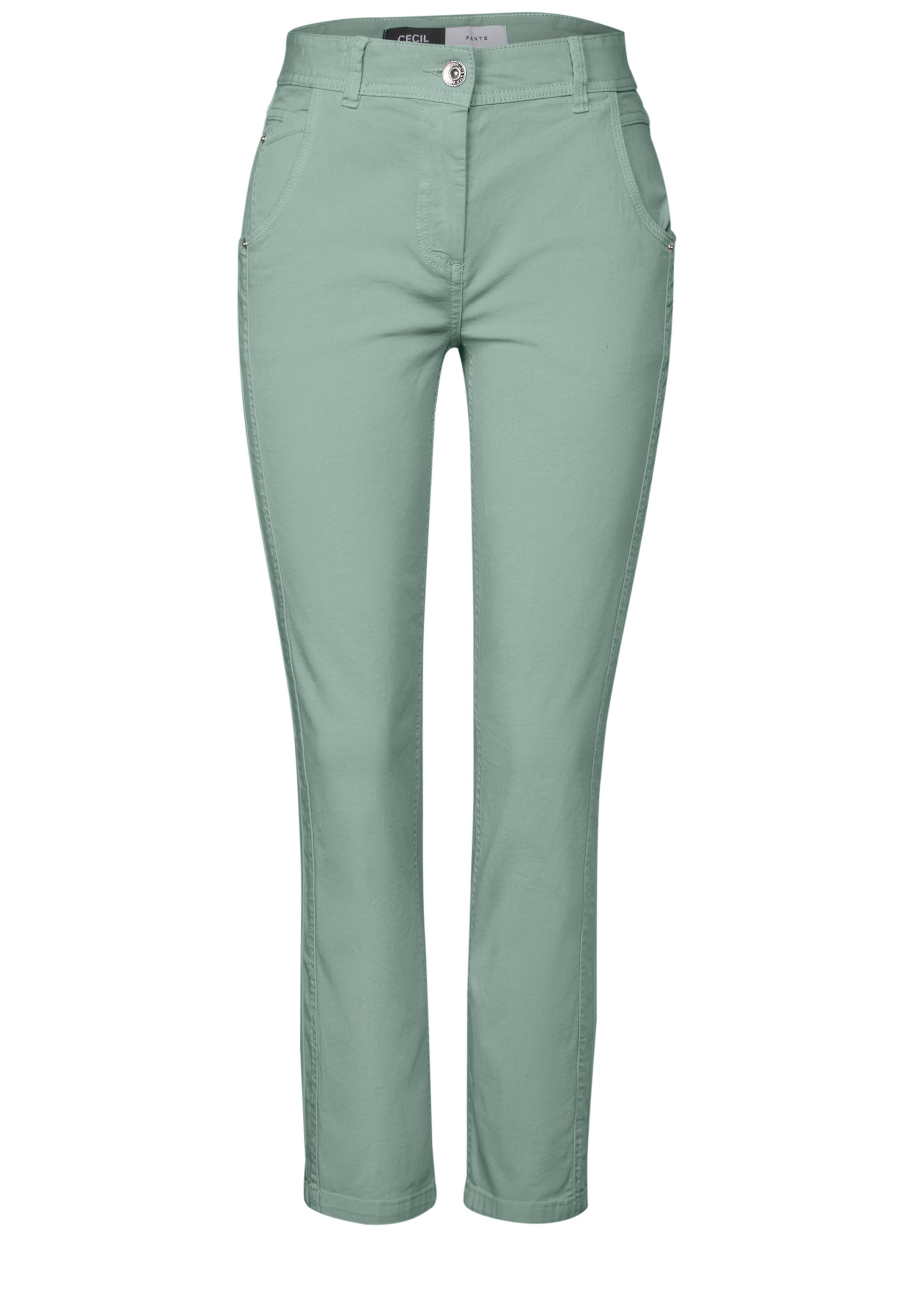 CECIL Regular Hose in Grün: Vorderseite