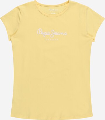 T-Shirt 'HANA' Pepe Jeans en jaune : devant