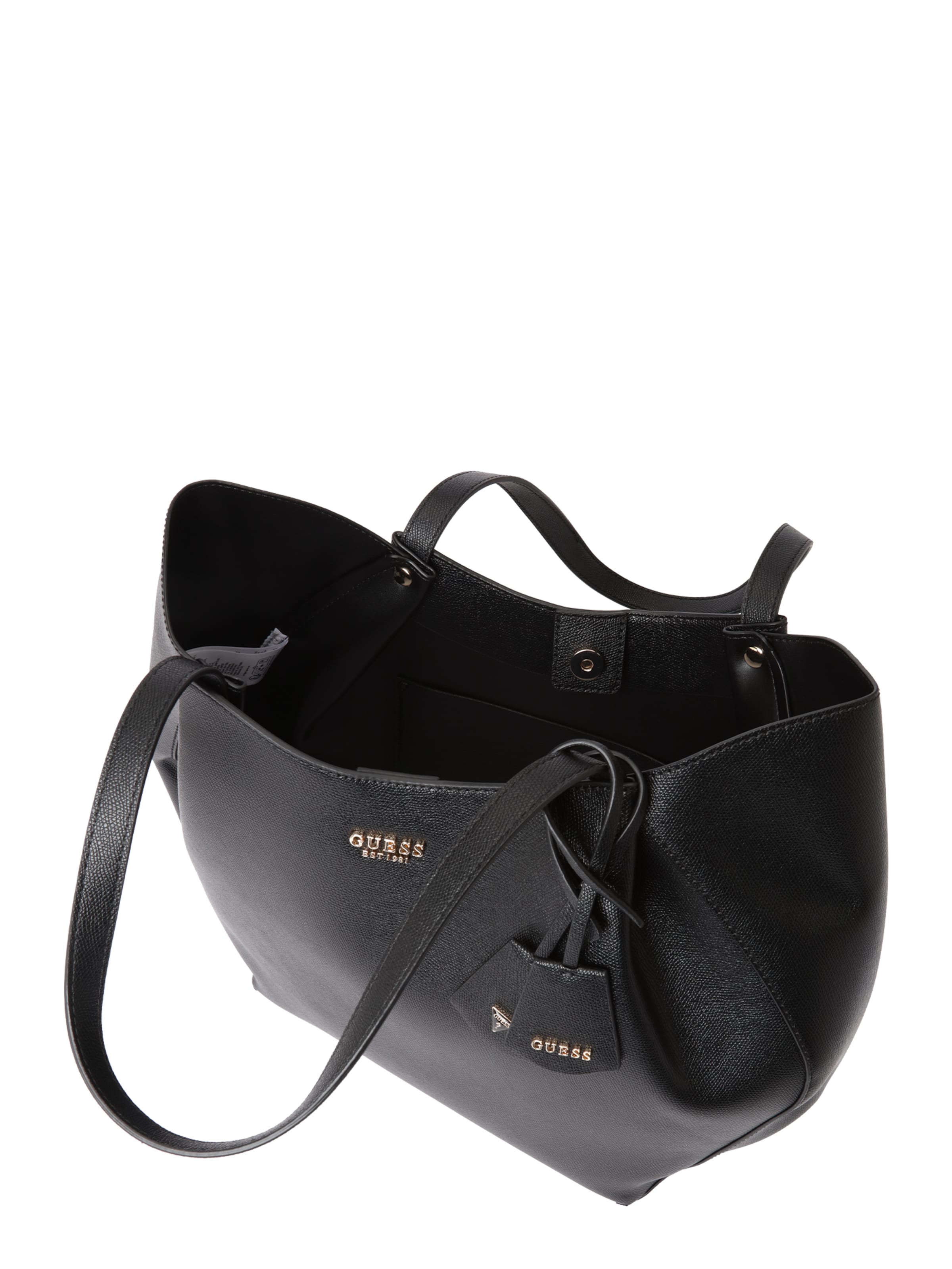 GUESS Shopper 'Amorette 2 In 1 Tote' in Zwart