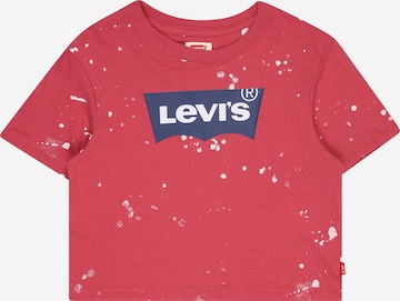 LEVI'S T-Shirt 'MEET AND GREET' in Rot: predná strana