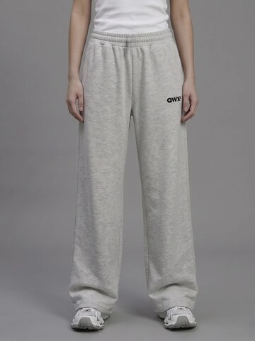 QWX2 Wide leg Trousers 'Urban' in Grey: front