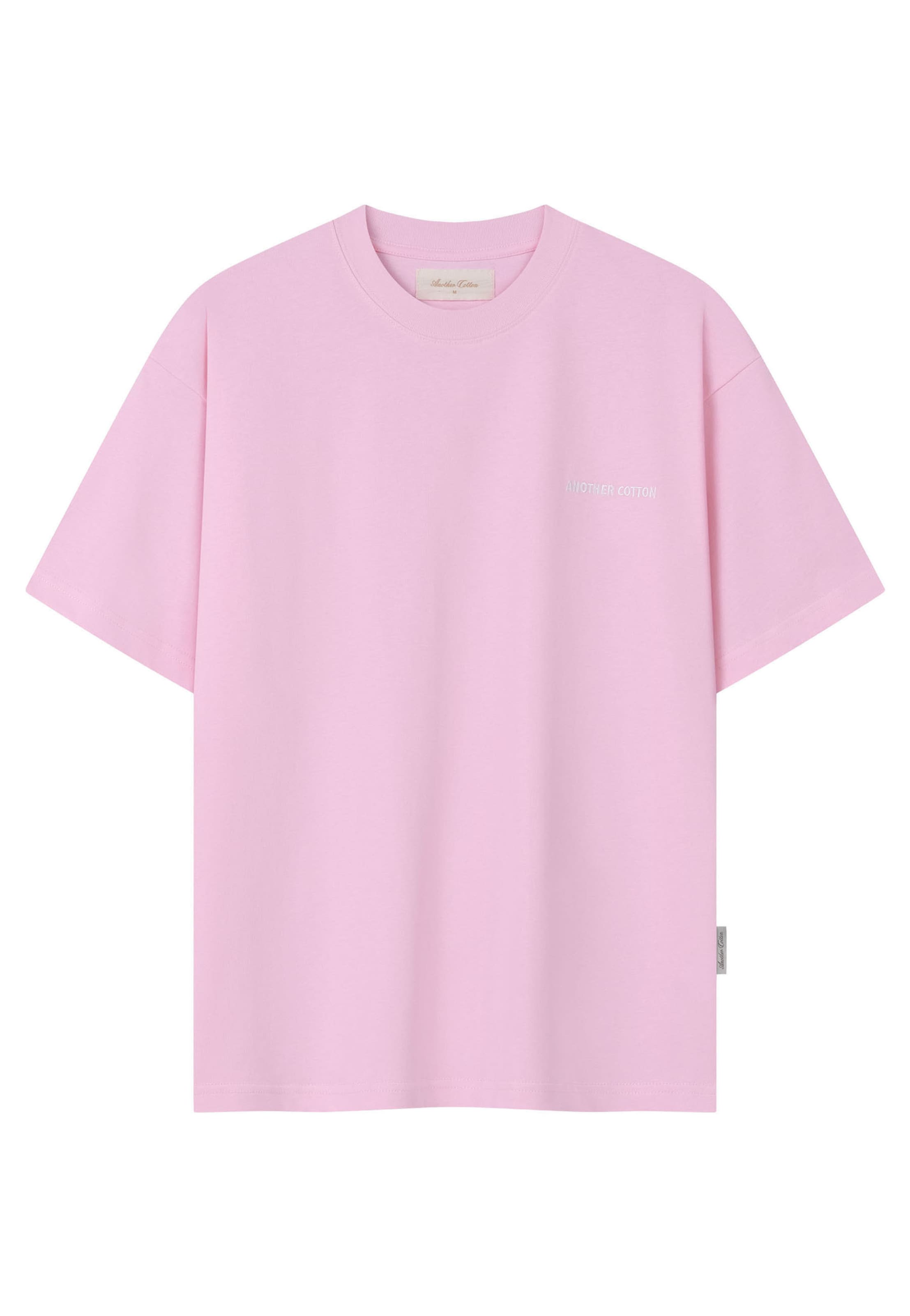 Another Cotton Lab T-Shirt 'Post Pilates' in Pink: Vorderseite
