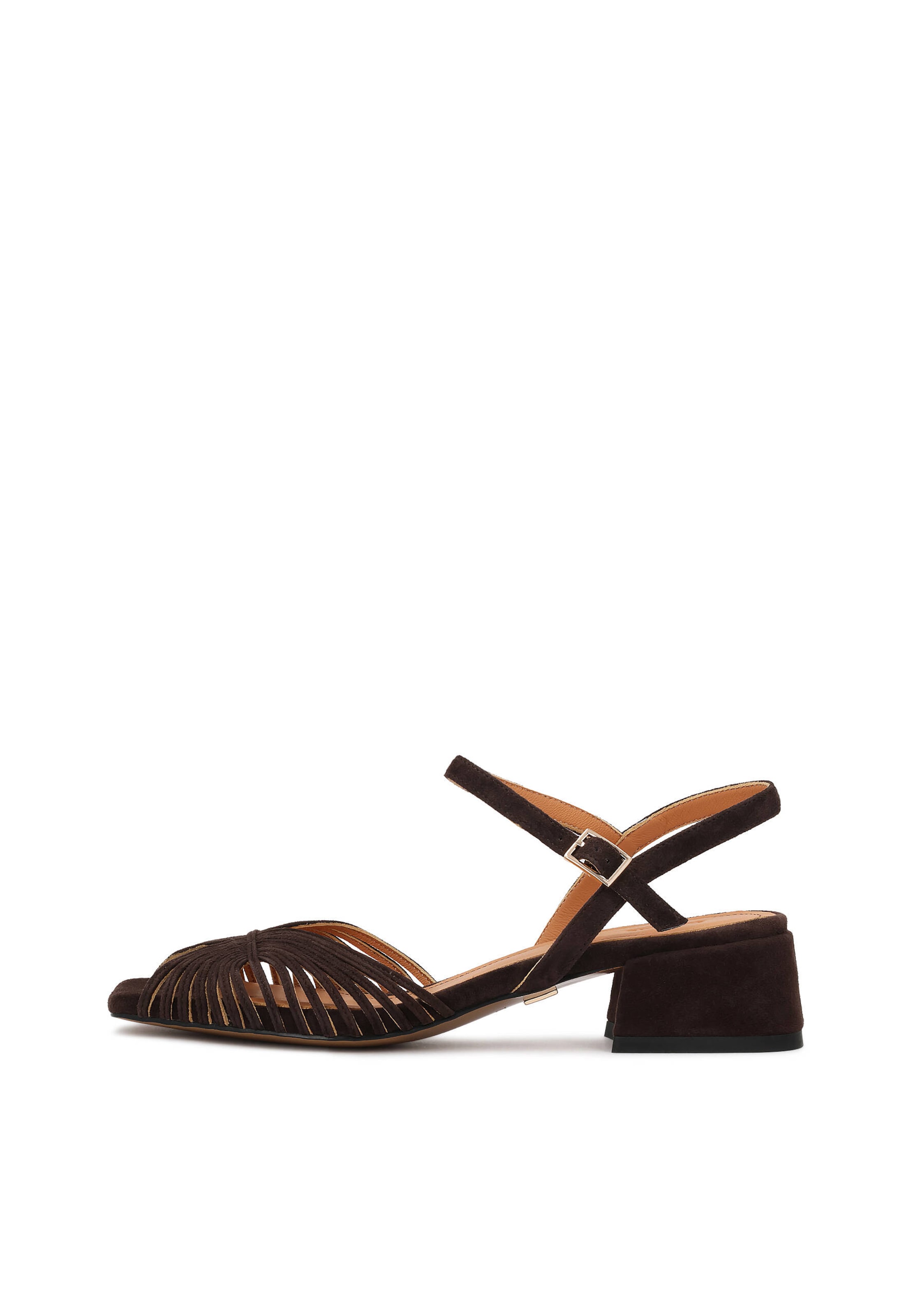 Kazar Remmisandaalit värissä ruskea: etupuoli